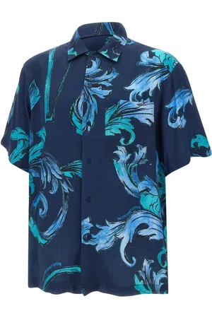 VERSACE Uomo, Magliette, Blu, XL, new