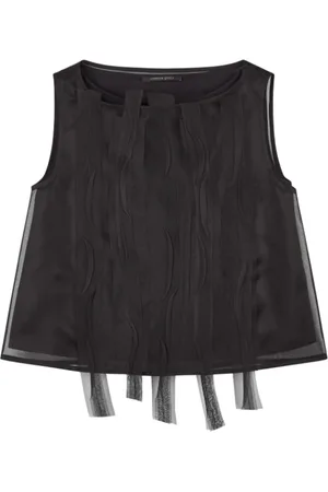 Annette Görtz Donna, Top, Nero, XL, new