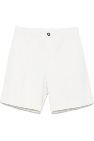 Brunello Cucinelli Uomo, Pantaloncini, Bianco, L, new