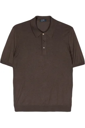 BARBA Uomo, Top, Marrone, XL, new