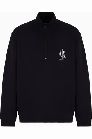Armani Exchange Uomo, Felpe, Blu, S, new