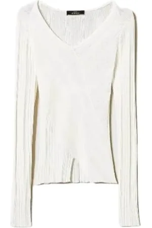 Twin-Set Donna, Maglie, Bianco, S, new