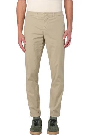 FAY Uomo, Pantaloni, Marrone, W33, new