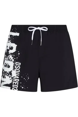 Dsquared2 Uomo, Pantaloncini, Nero, L, new