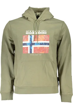 Napapijri Uomo, Felpe, Verde, S, new