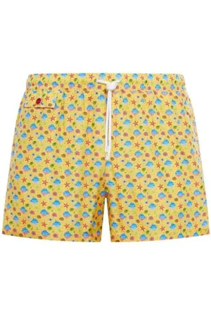 Kiton Uomo, Costumi da bagno, Giallo, M, new