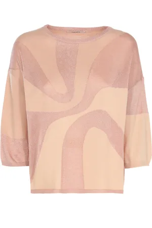 KANGRA CASHMERE Donna, Maglie, Rosa, XS, new