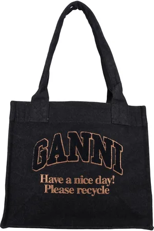 Ganni Donna, Borse, Nero, Taglia unica, new