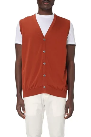 DRUMOHR Uomo, Maglie, Arancione, L, new