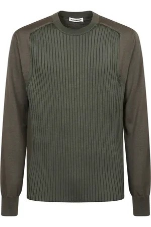 Jil Sander Uomo, Maglie, Verde, M, new