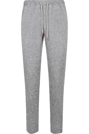 Kiton Uomo, Pantaloni, Grigio, XL, new