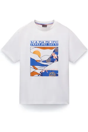 Napapijri Uomo, Top, Bianco, L, new