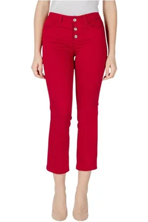 Liu Jo Donna, Pantaloni, Rosso, W32, new