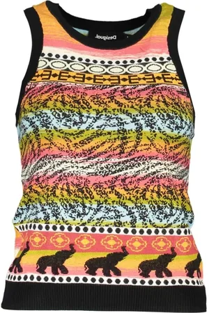 Desigual Donna, Top, Multicolore, M, new