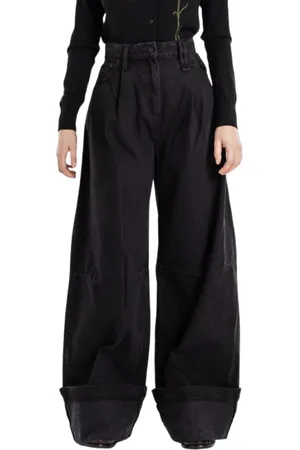 Simone Rocha Donna, Jeans, Nero, M, new