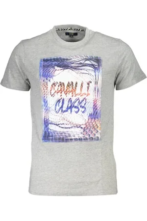 Roberto Cavalli Uomo, Top, Grigio, XL, new