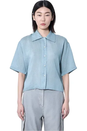 OUR LEGACY Donna, Camicette , Blu, 2Xs, new