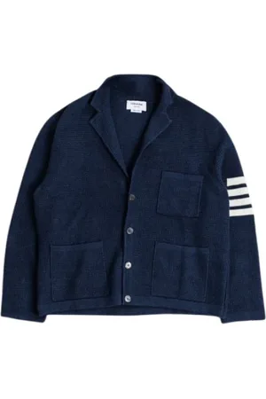 Thom Browne Donna, Maglie, Blu, M, new