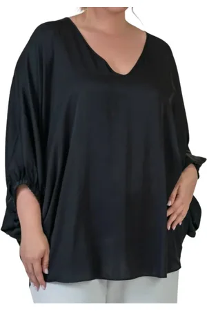 Silk95five Donna, Camicette , Nero, S, new