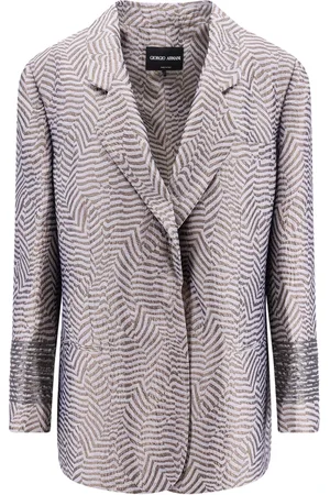 Giorgio Armani Donna, Giacche, Grigio, M, new