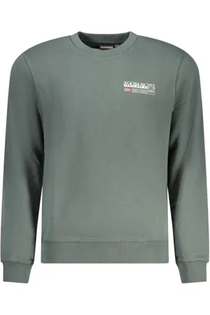 Napapijri Uomo, Felpe, Verde, XL, new