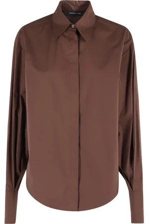 FEDERICA TOSI Donna, Camicette , Marrone, S, new