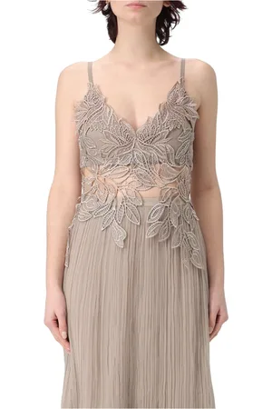 Alberta Ferretti Donna, Top, Marrone, S, new