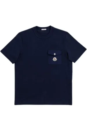 Moncler Uomo, Top, Blu, S, new