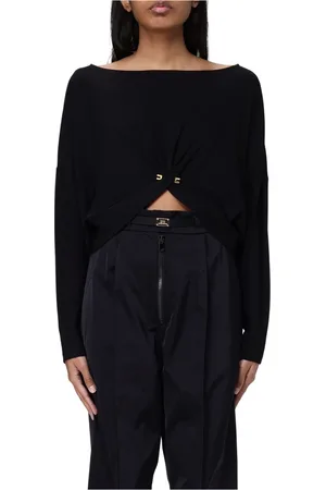 Elisabetta Franchi Donna, Maglie, Nero, XS, new
