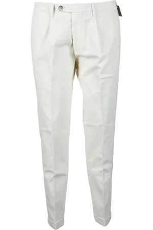 MICHAEL COAL Uomo, Pantaloni, Bianco, W38, new