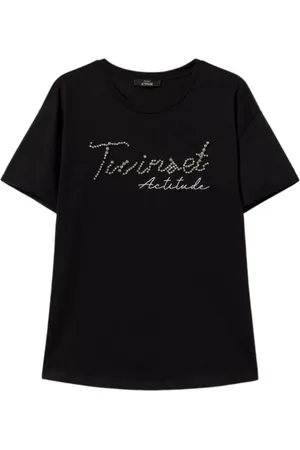 Twin-Set Donna, Top, Nero, M, new
