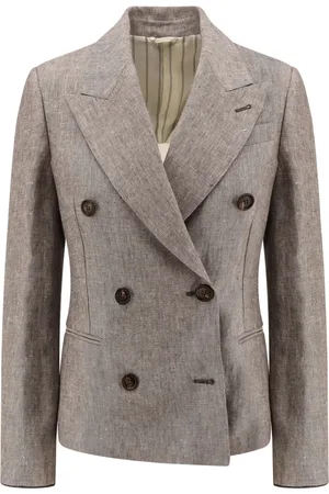 Brunello Cucinelli Donna, Giacche, Marrone, 2Xs, new