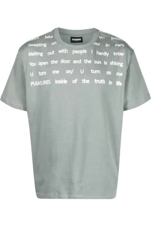 Pleasures Uomo, Top, Grigio, S, new