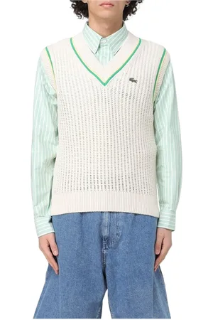 Lacoste Uomo, Maglie, Bianco, XL, new