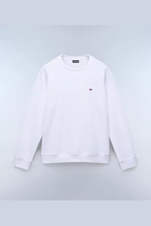 Napapijri Uomo, Felpe, Bianco, XL, new