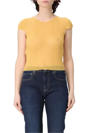Pinko Donna, Maglie, Giallo, S, new