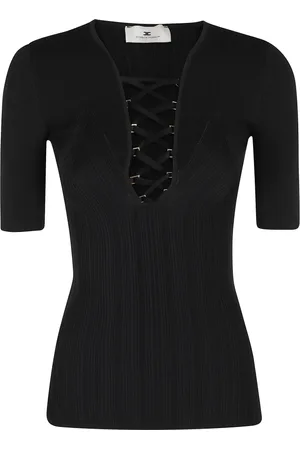 Elisabetta Franchi Donna, Maglie, Nero, M, new