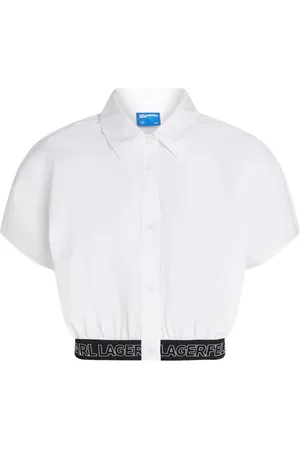 Karl Lagerfeld Donna, Camicette , Bianco, S, new