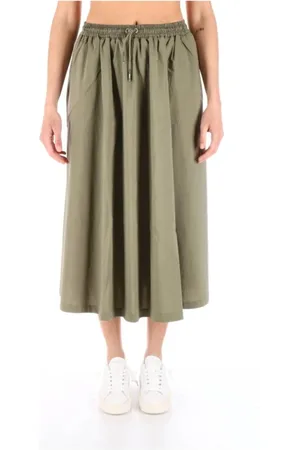 K-Way Donna, Gonne, Verde, M, new