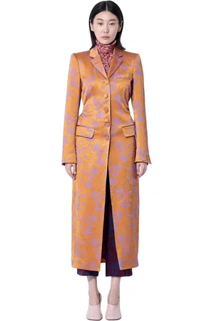 DRIES VAN NOTEN Donna, Cappotti, Arancione, M, new