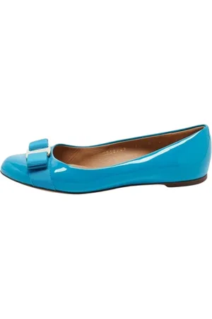 Salvatore Ferragamo Donna, Scarpe, Blu, 38 EU, new