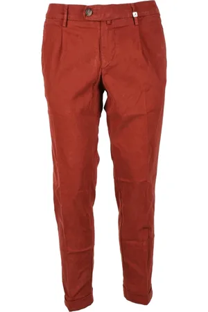 MYTHS Uomo, Pantaloni, Rosso, L, new