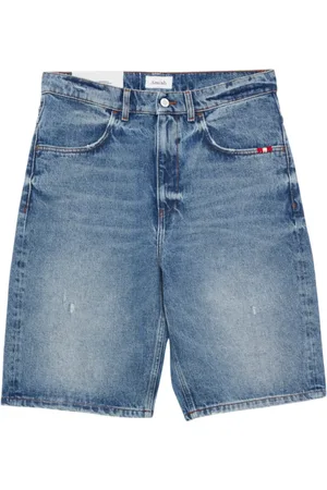 AMISH Uomo, Pantaloncini, Blu, W32, new