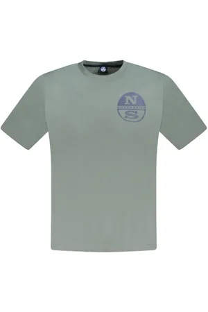 North Sails Uomo, Top, Verde, 2Xl, new