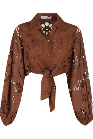 MC2 SAINT BARTH Donna, Camicette , Marrone, S, new
