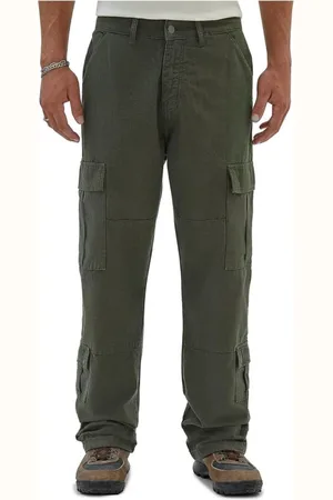 Guess Uomo, Pantaloni, Verde, W32, new