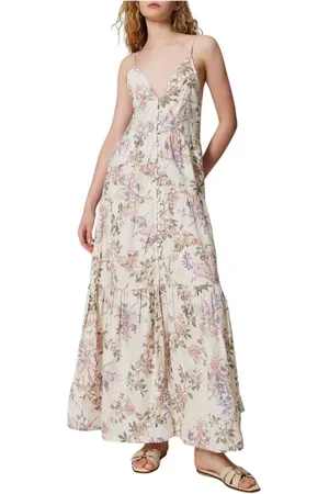 Twin-Set Donna, Abiti, Multicolore, S, new