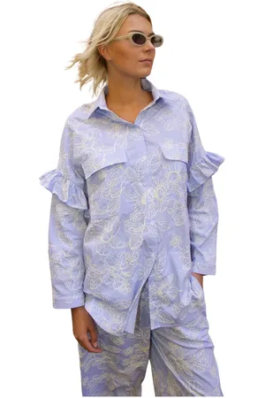 Crās Donna, Camicette , Blu, XL, new