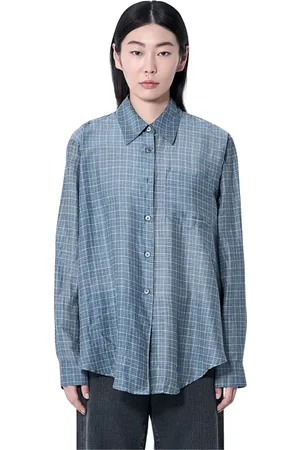 OUR LEGACY Donna, Camicette , Blu, 2Xs, new