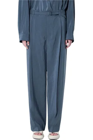 LEMAIRE Donna, Pantaloni, Grigio, M, new